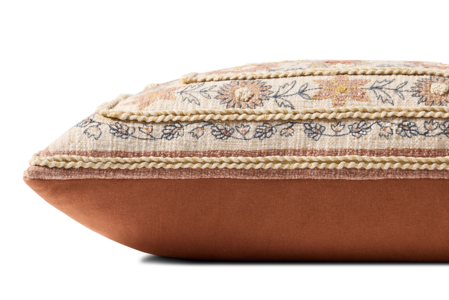 Loloi Red / Multi 13'' x 21'' Cover w/Down Pillow