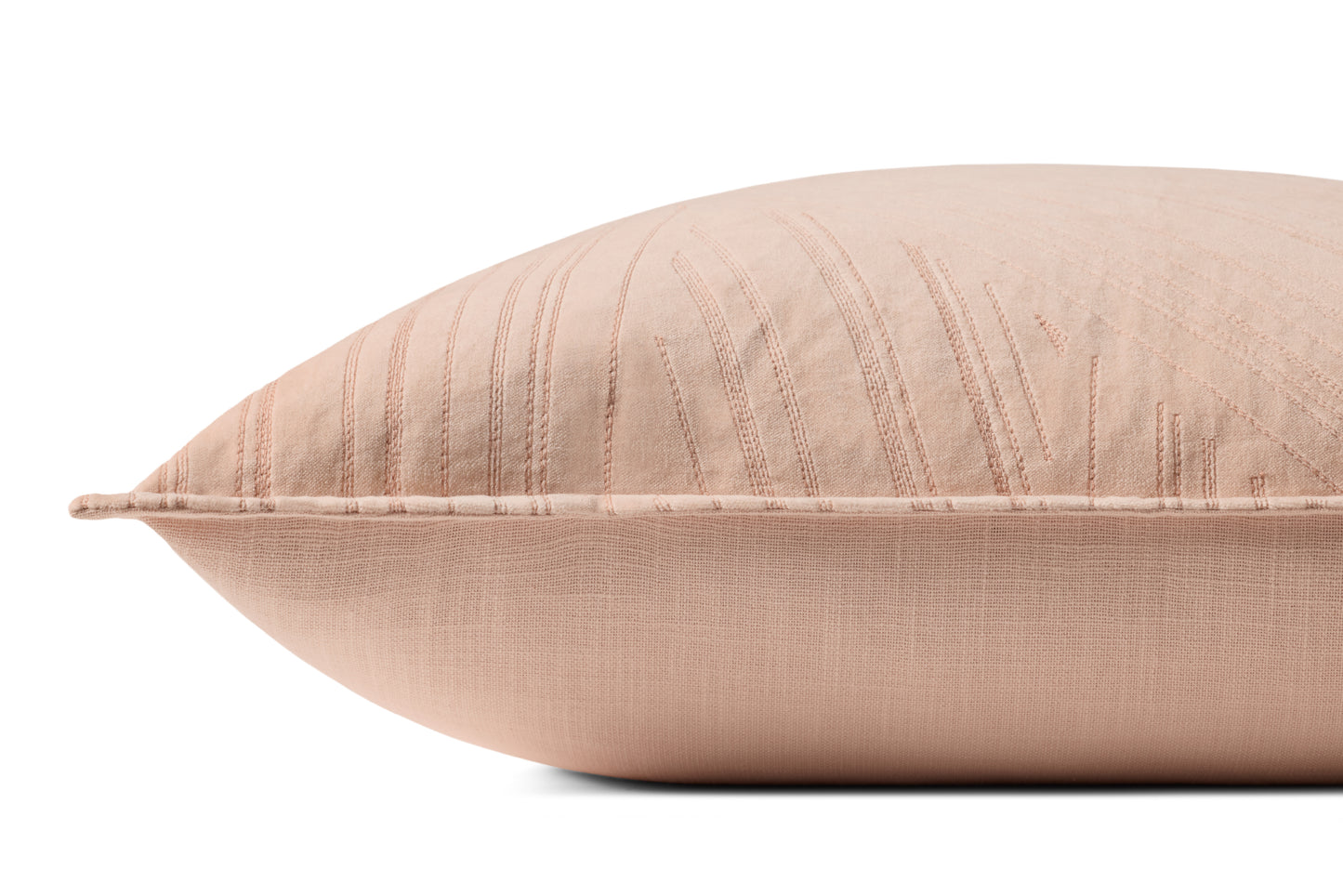 Brigette Romanek x Loloi PBR0021 Blush 26'' x 26'' Cover Only Pillow