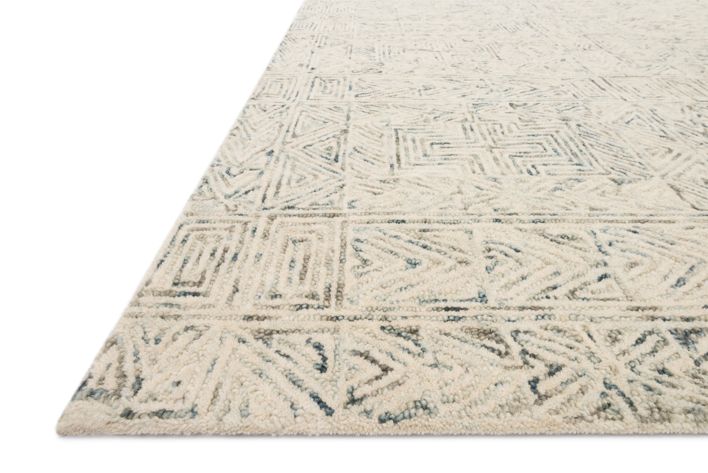 Loloi Peregrine Lt. Blue 18" x 18" Sample Rug