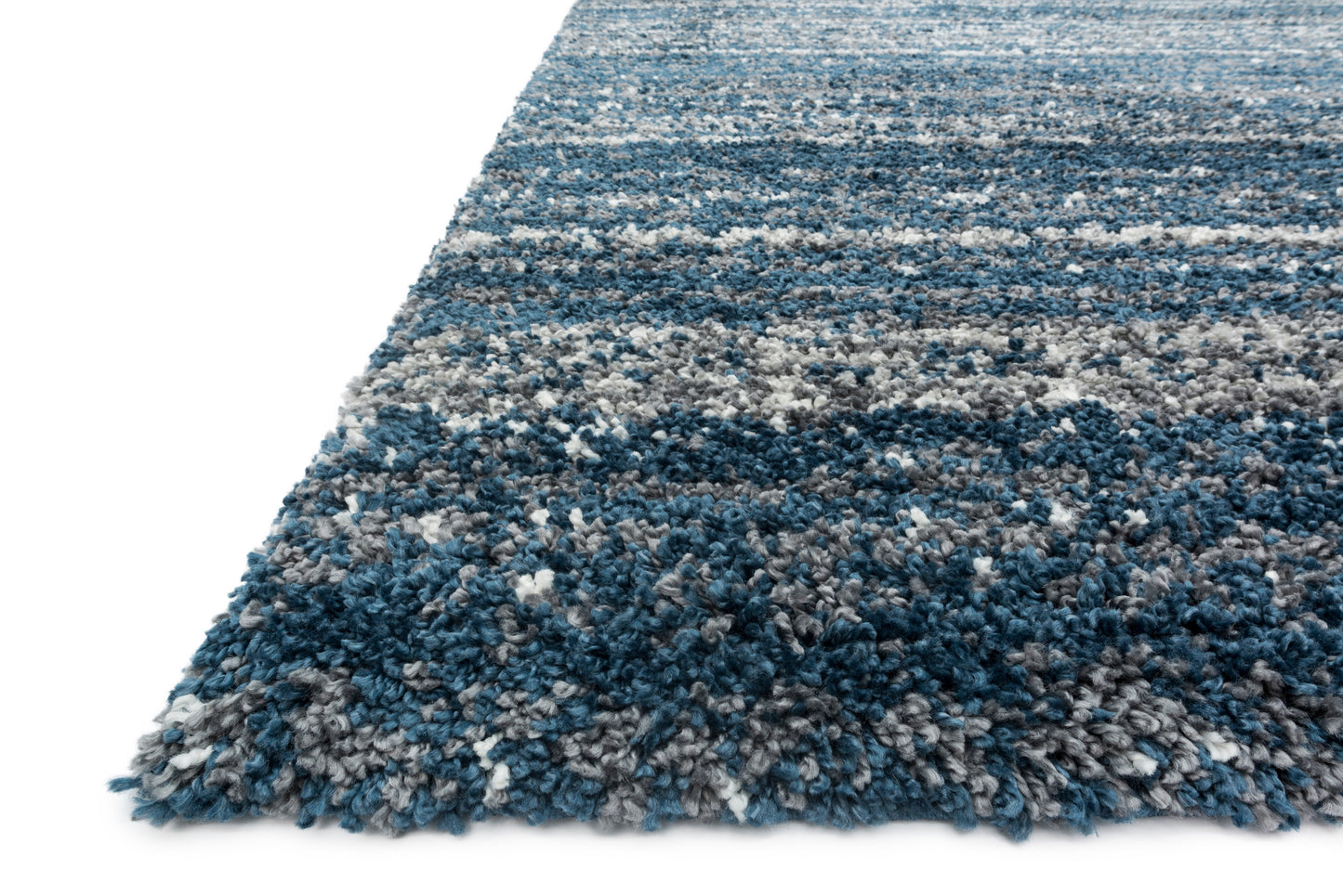 Loloi Quincy Navy / Pewter 3'-3" x 6' Accent Rug