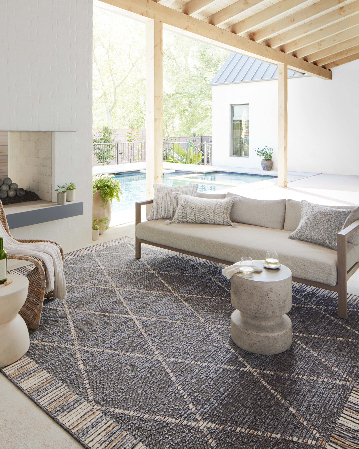 Loloi Rainier Slate / Multi 9'-2" x 12'-2" Area Rug
