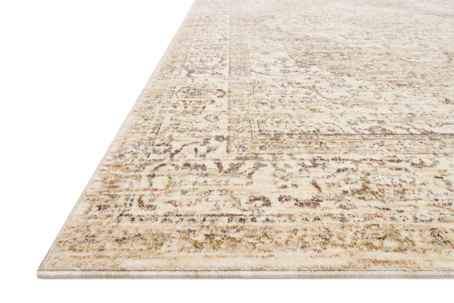 Loloi Revere Ivory / Berry 2' x 3'-2" Accent Rug