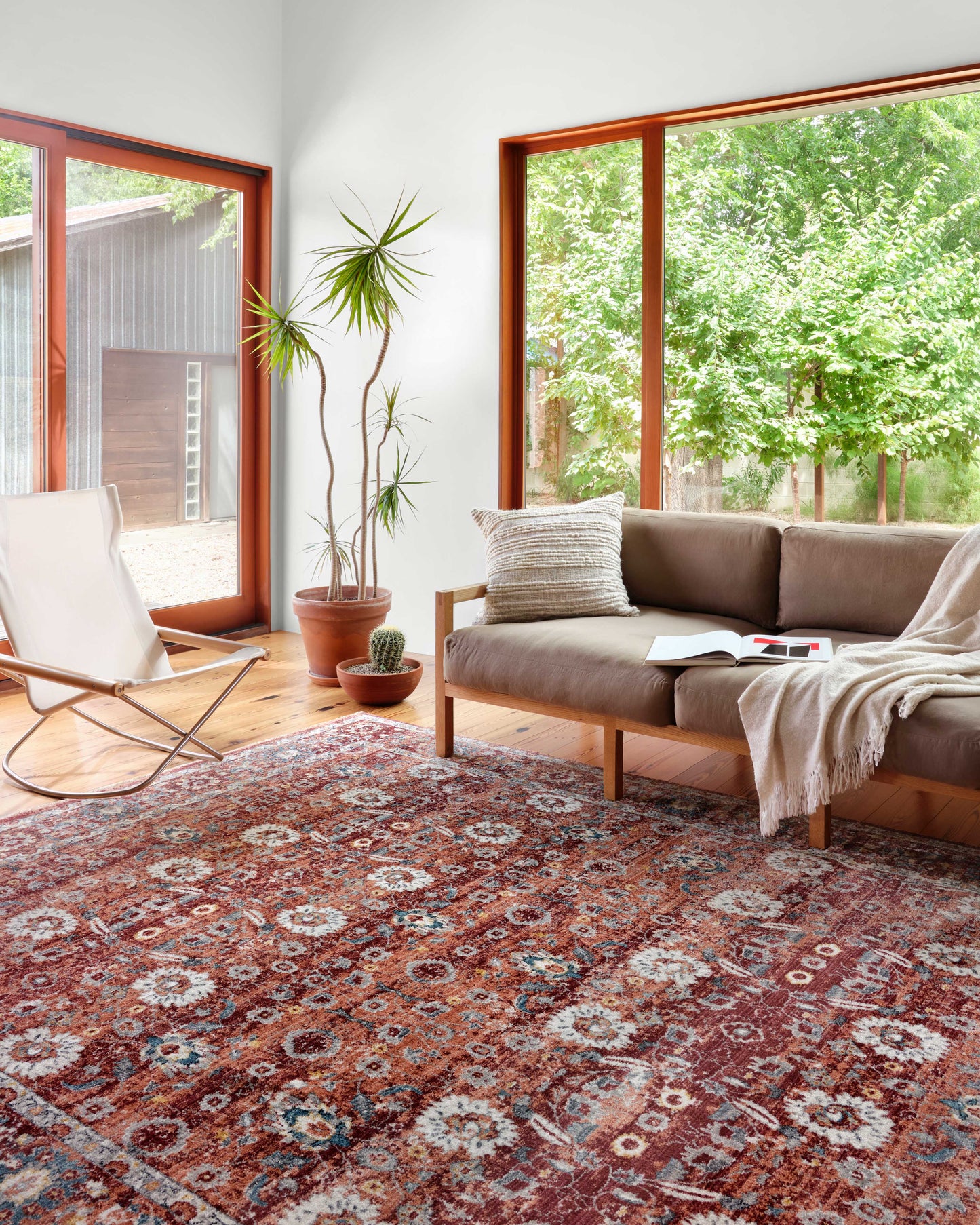 Loloi Samra Brick / Multi 11'-6" x 15'-7" Area Rug