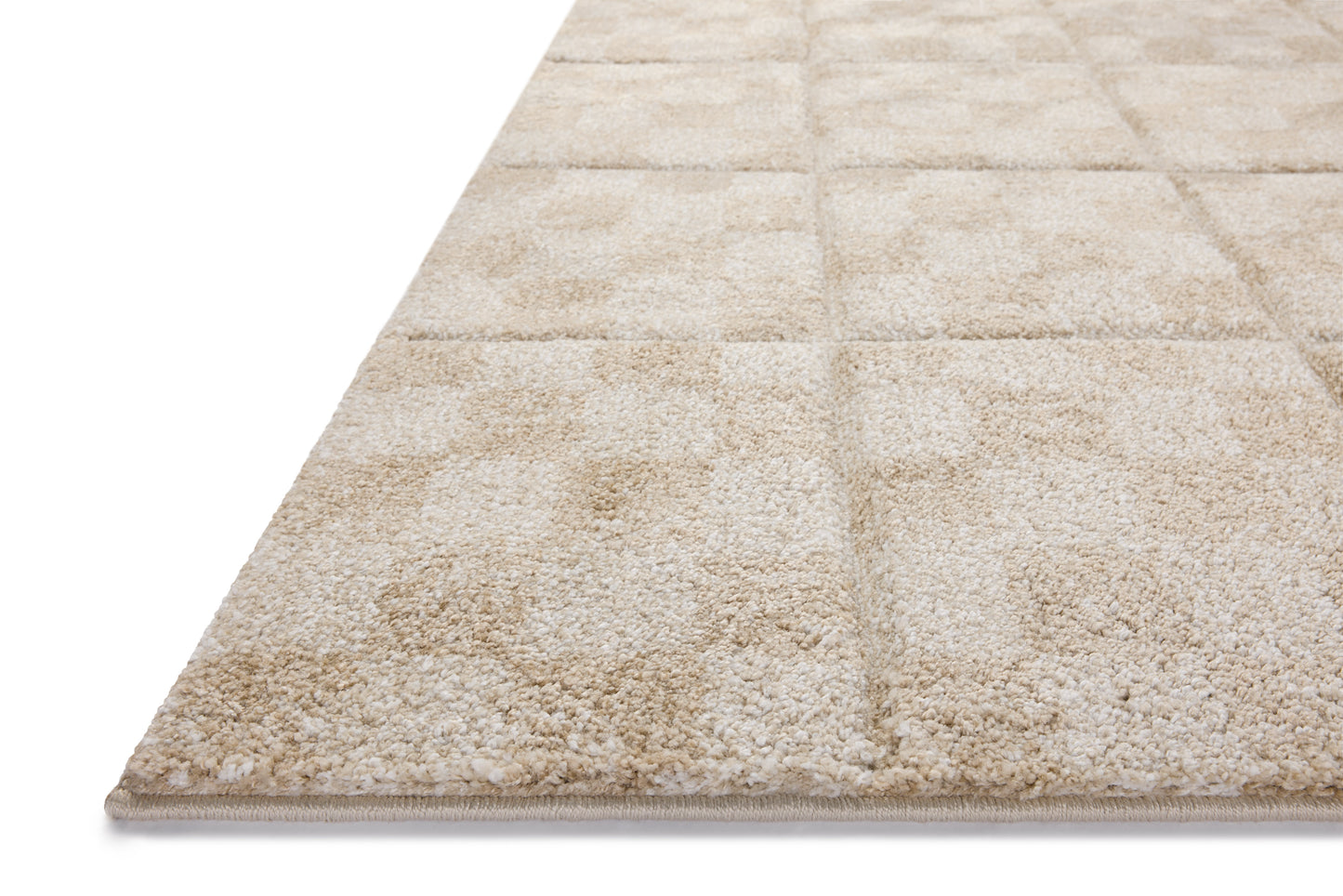 Loloi Silas Oatmeal / Sand 6'-7" x 9'-2" Area Rug
