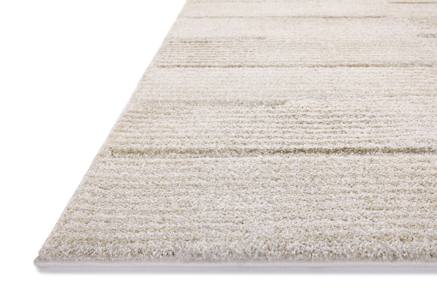 Loloi Silas Fog / Natural 18" x 18" Sample Rug