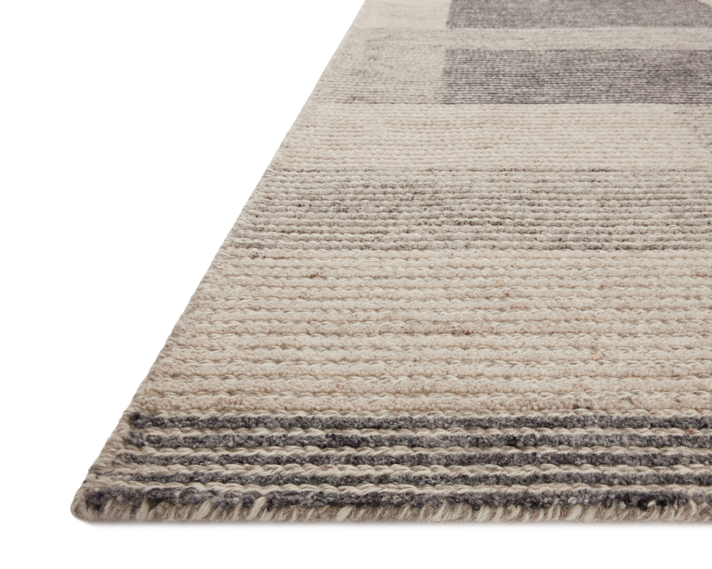 Loloi Stiles Dove / Ink 3'-6" x 5'-6" Accent Rug
