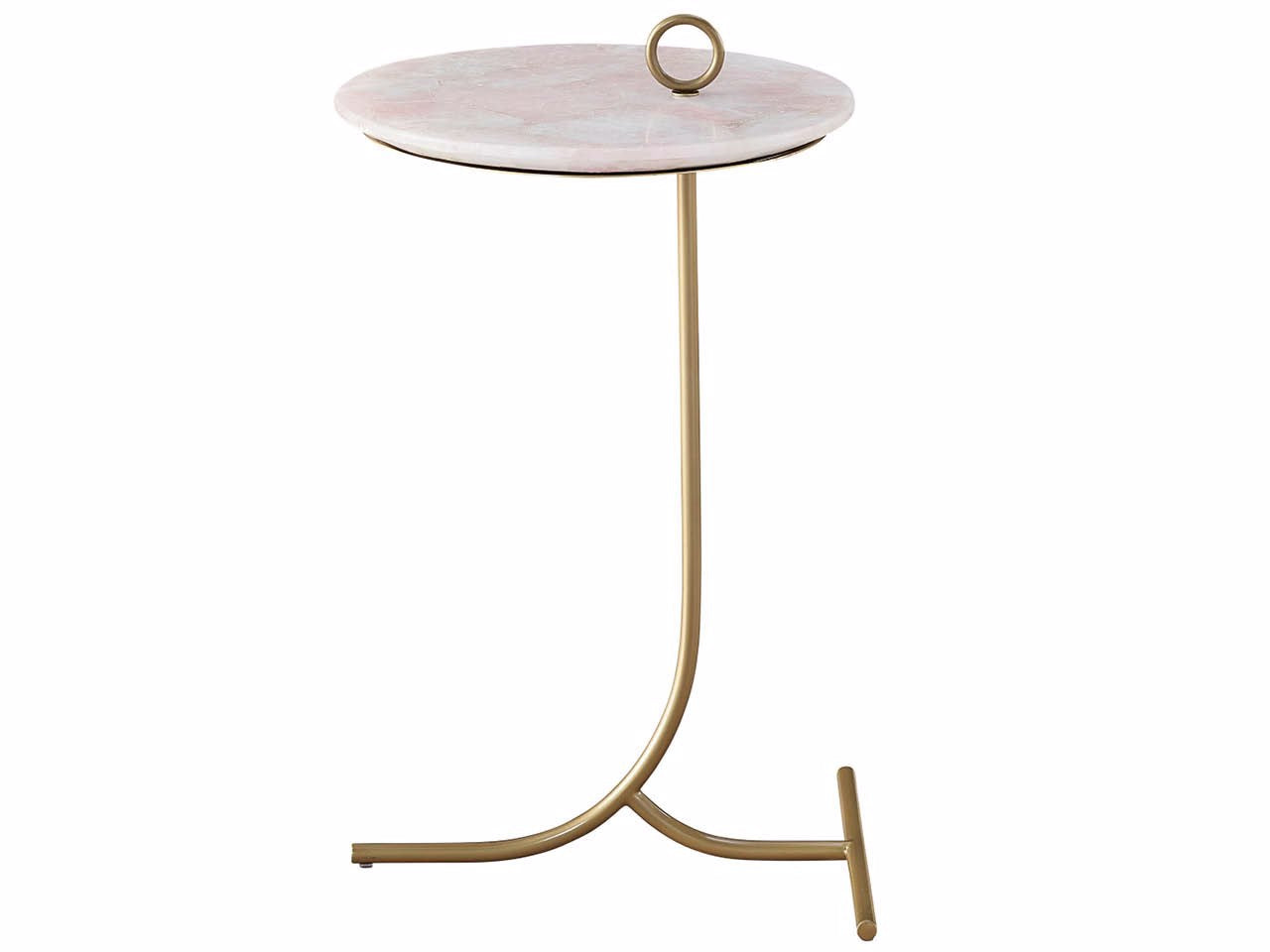 Rose Quartz Accent Table