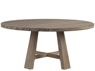 Saratoga Round Dining Table Wood Top