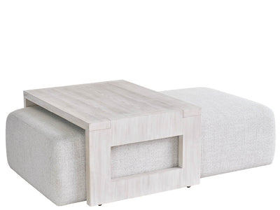 River Rock Nesting Cocktail Ottoman