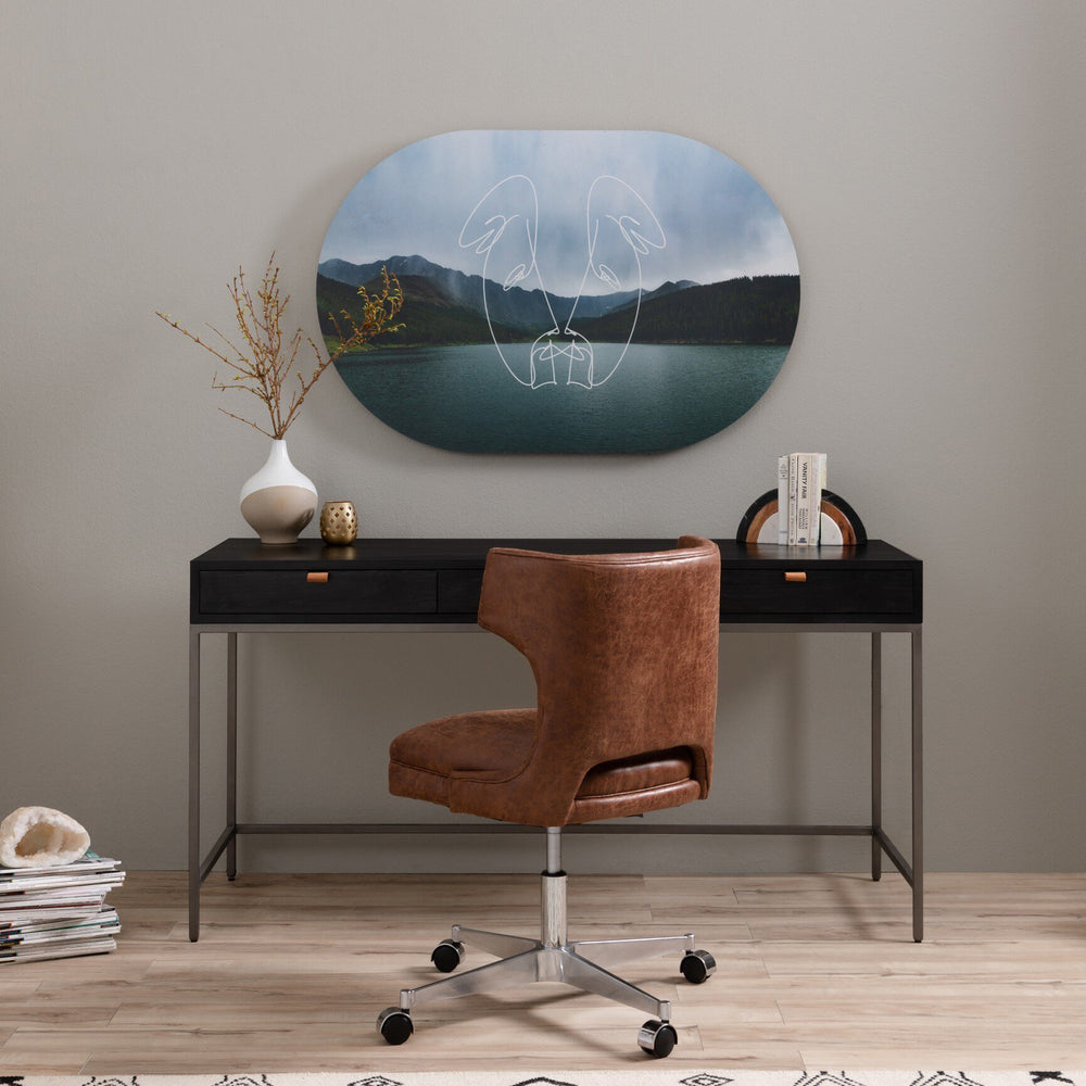 
                      
                        Trey Modular Writing Desk - Black Wash Poplar
                      
                    