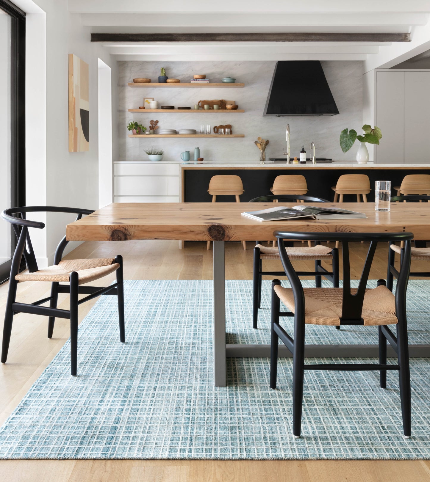 Loloi Urbana Aqua 12'-0" x 18'-0" Area Rug
