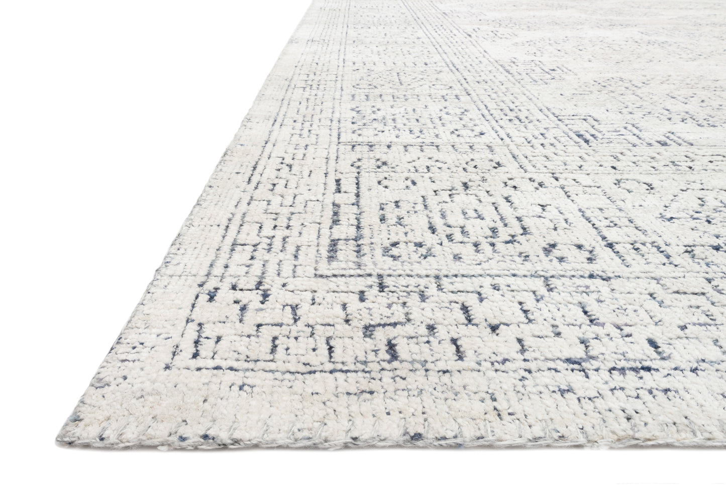 Loloi Vestige White / Indigo 9'-0" x 12'-0" Area Rug