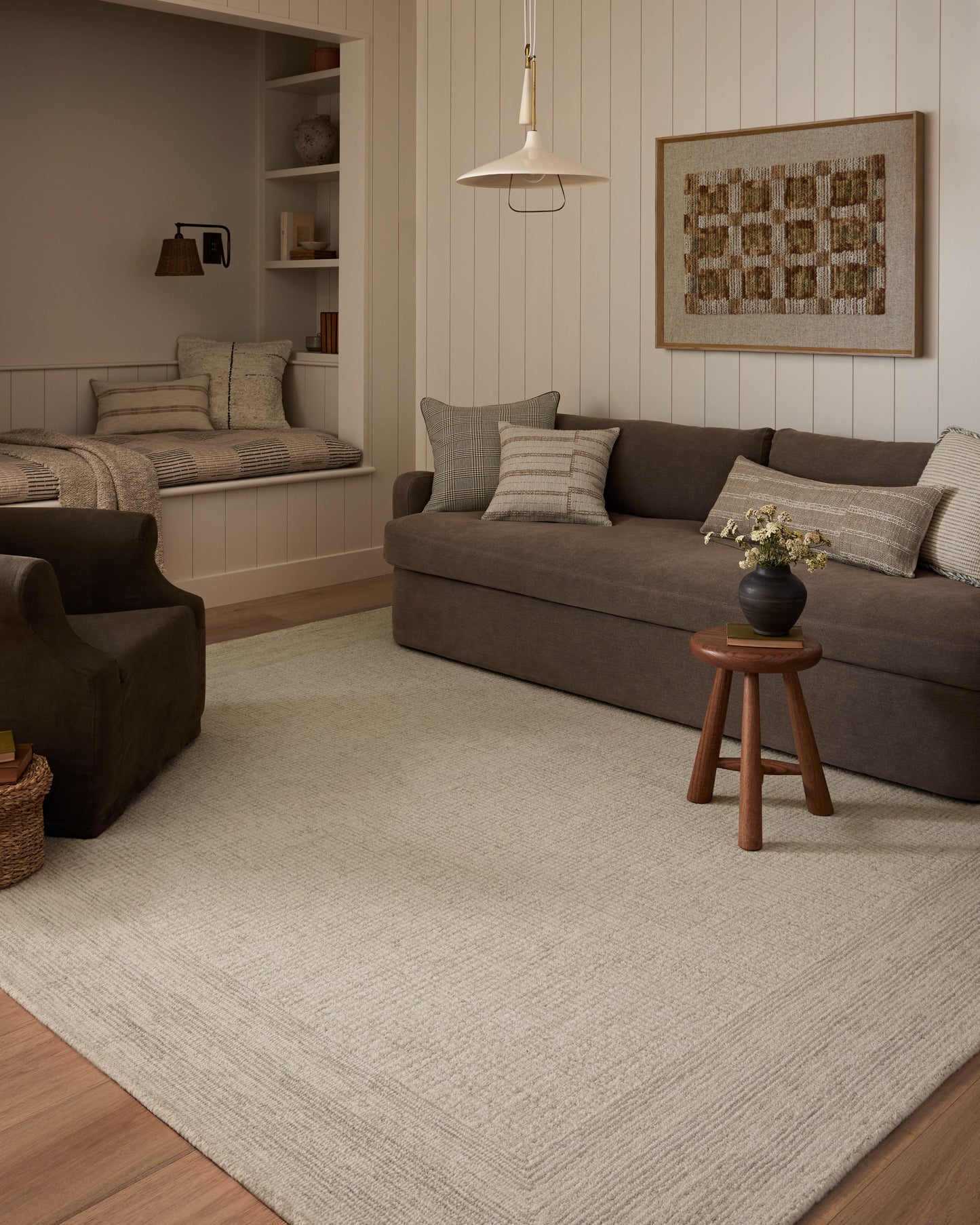Amber Lewis x Loloi Windsor Ivory / Spa 9'-3" x 13' Area Rug