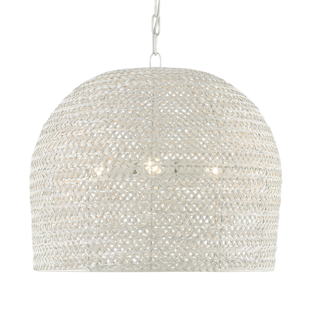 Piero Medium White Chandelier