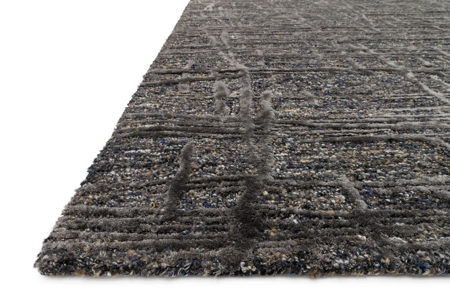 Loloi Juneau Charcoal 5'-0" x 7'-6" Area Rug