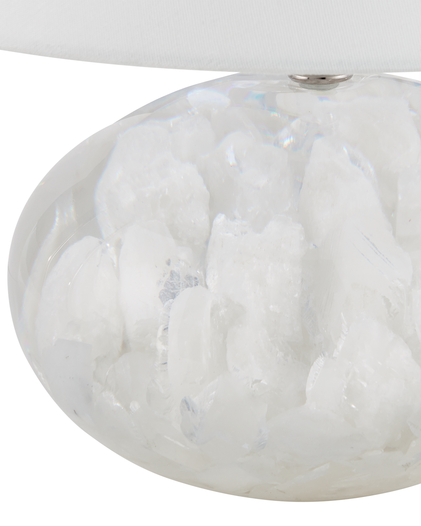 Odette White Table Lamp.