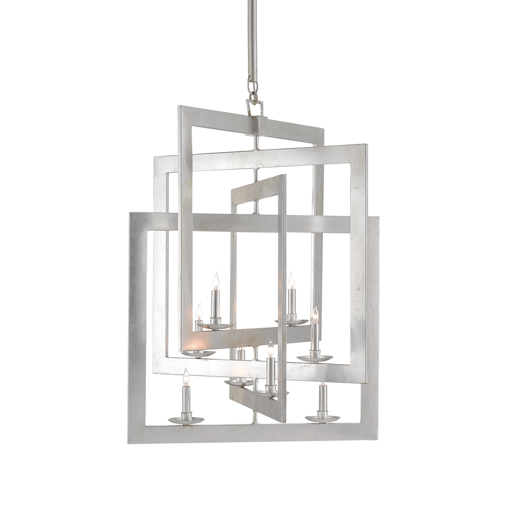 Middleton Large Silver Chandelier