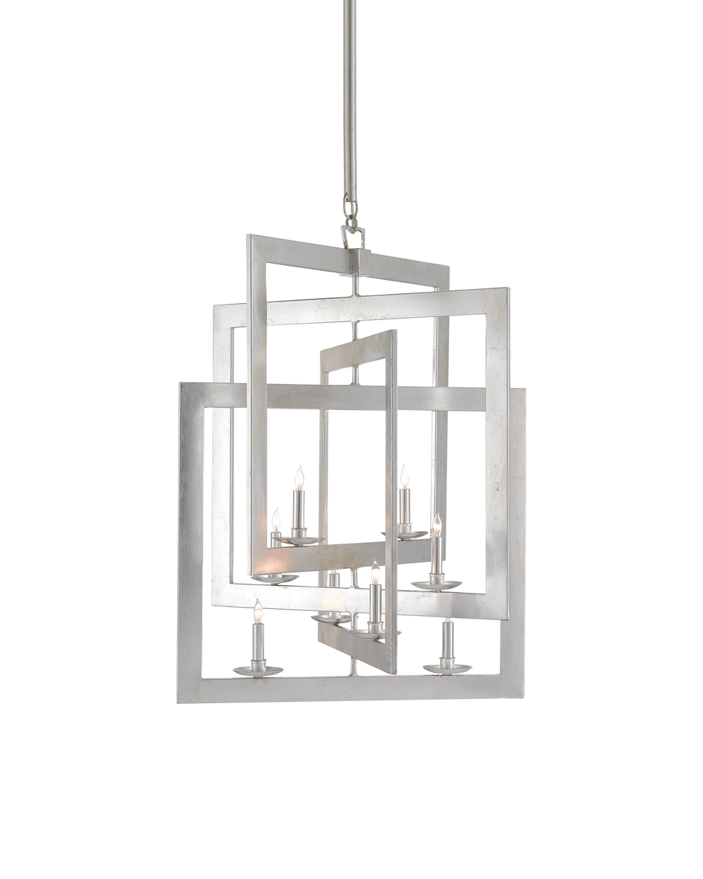 Middleton Large Silver Chandelier