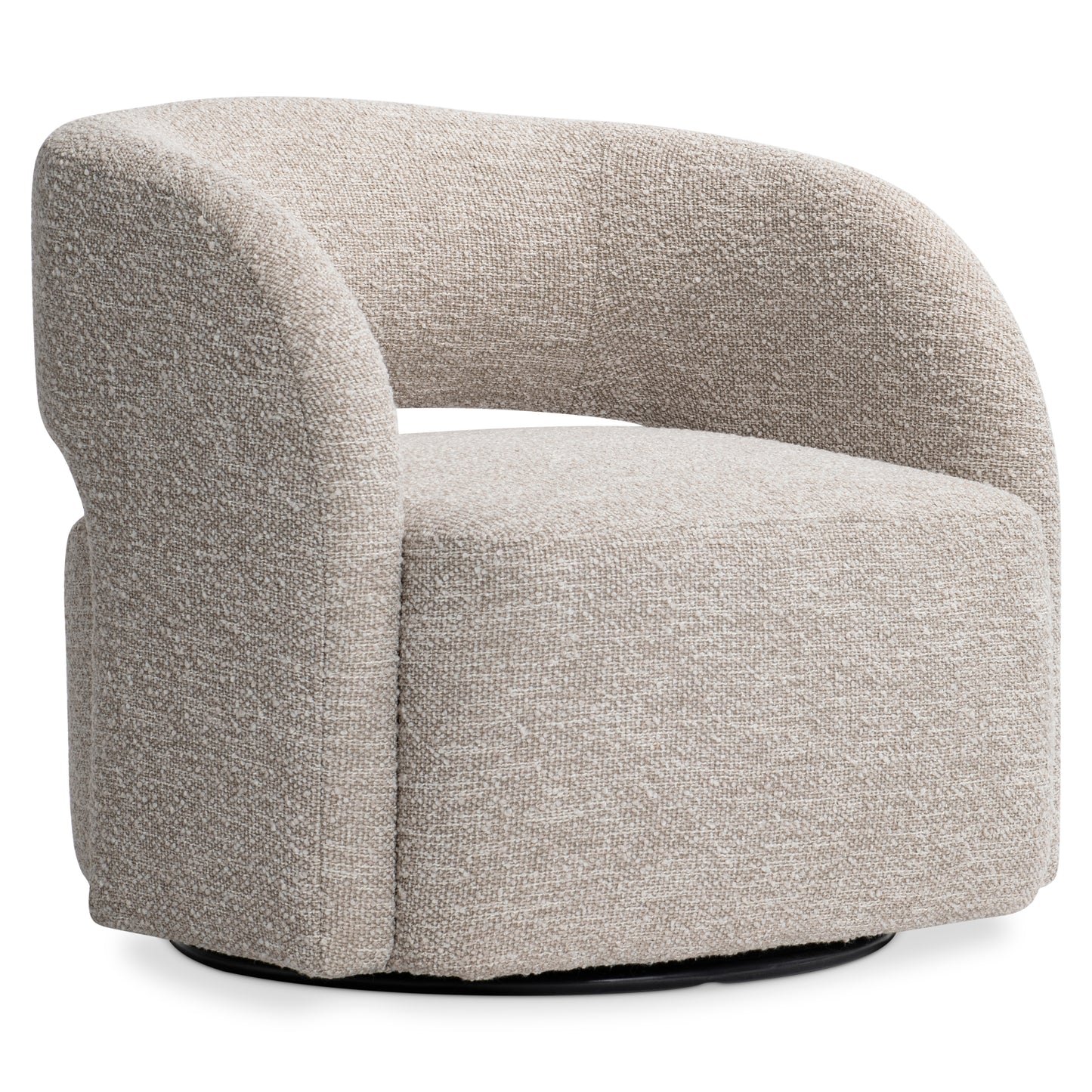 Chloe Leather Swivel Chair