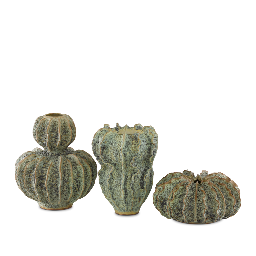 
                      
                        Sunken Boat Double Gourd Green Vase
                      
                    