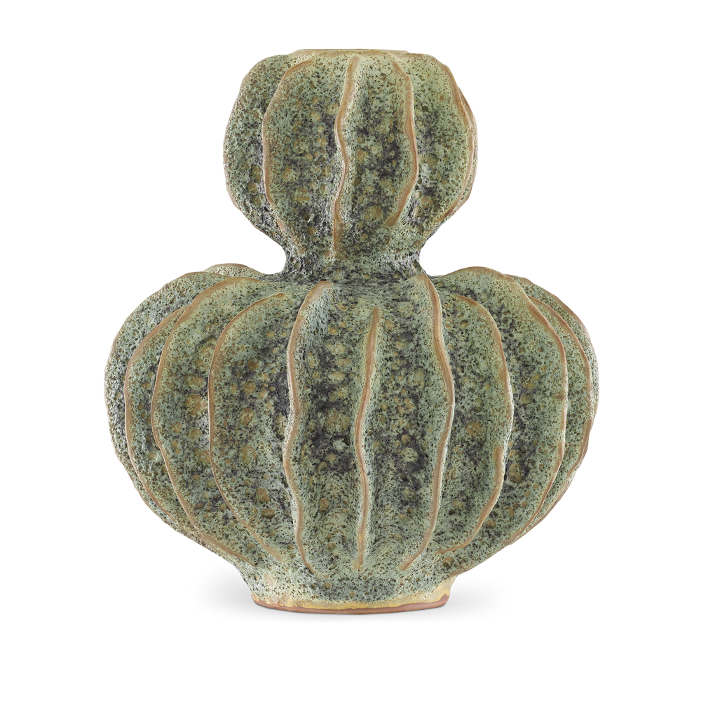 
                      
                        Sunken Boat Double Gourd Green Vase
                      
                    