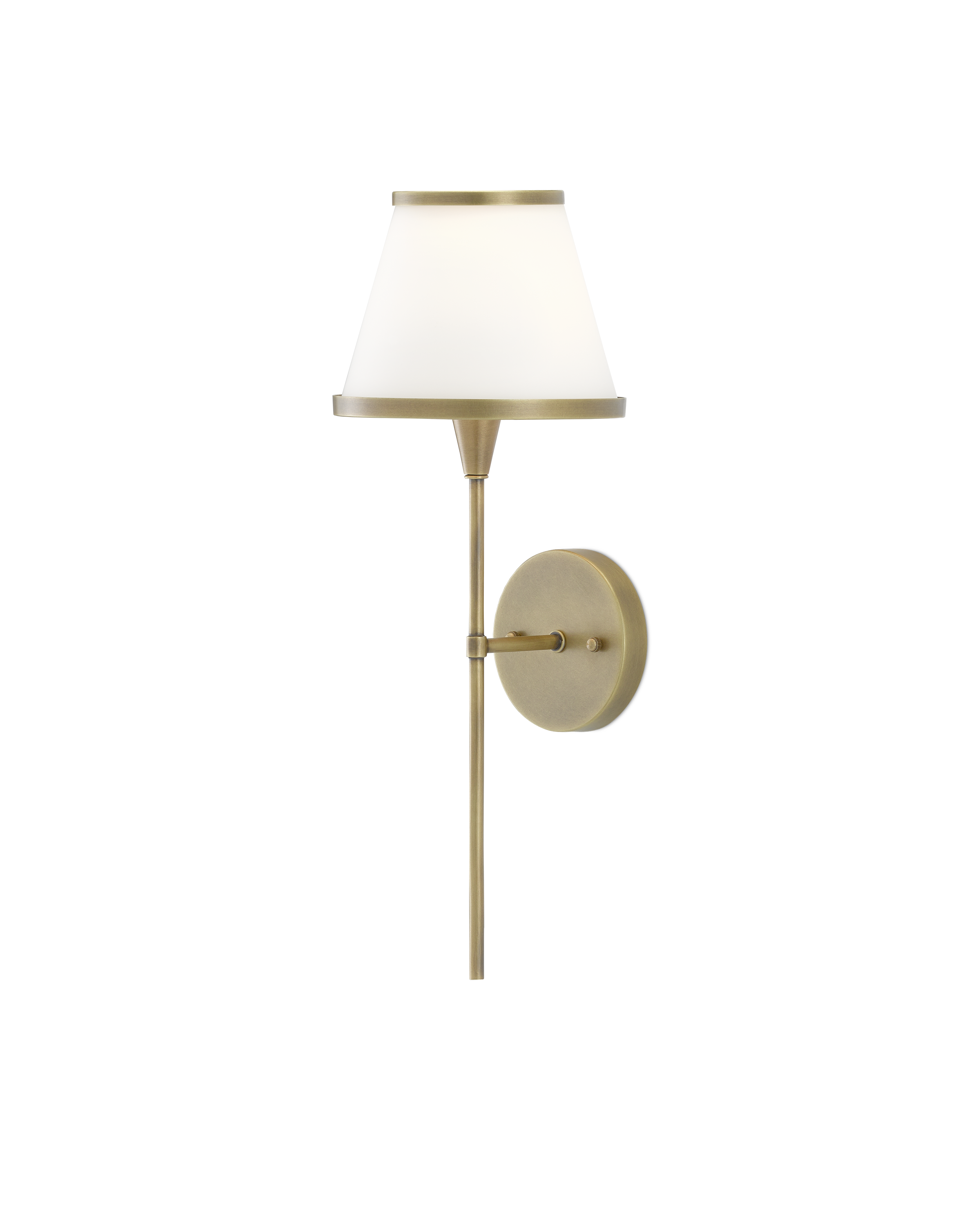 Brimsley Brass Wall Sconce - Thumbnail 3