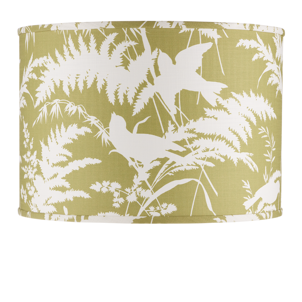 
                      
                        Aviary Moss Drum Lamp Shade.
                      
                    