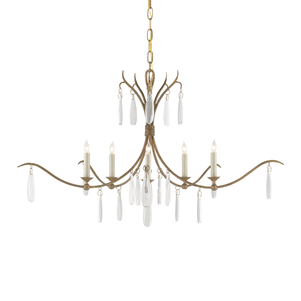 
                      
                        Marshallia Small Gold Chandelier
                      
                    