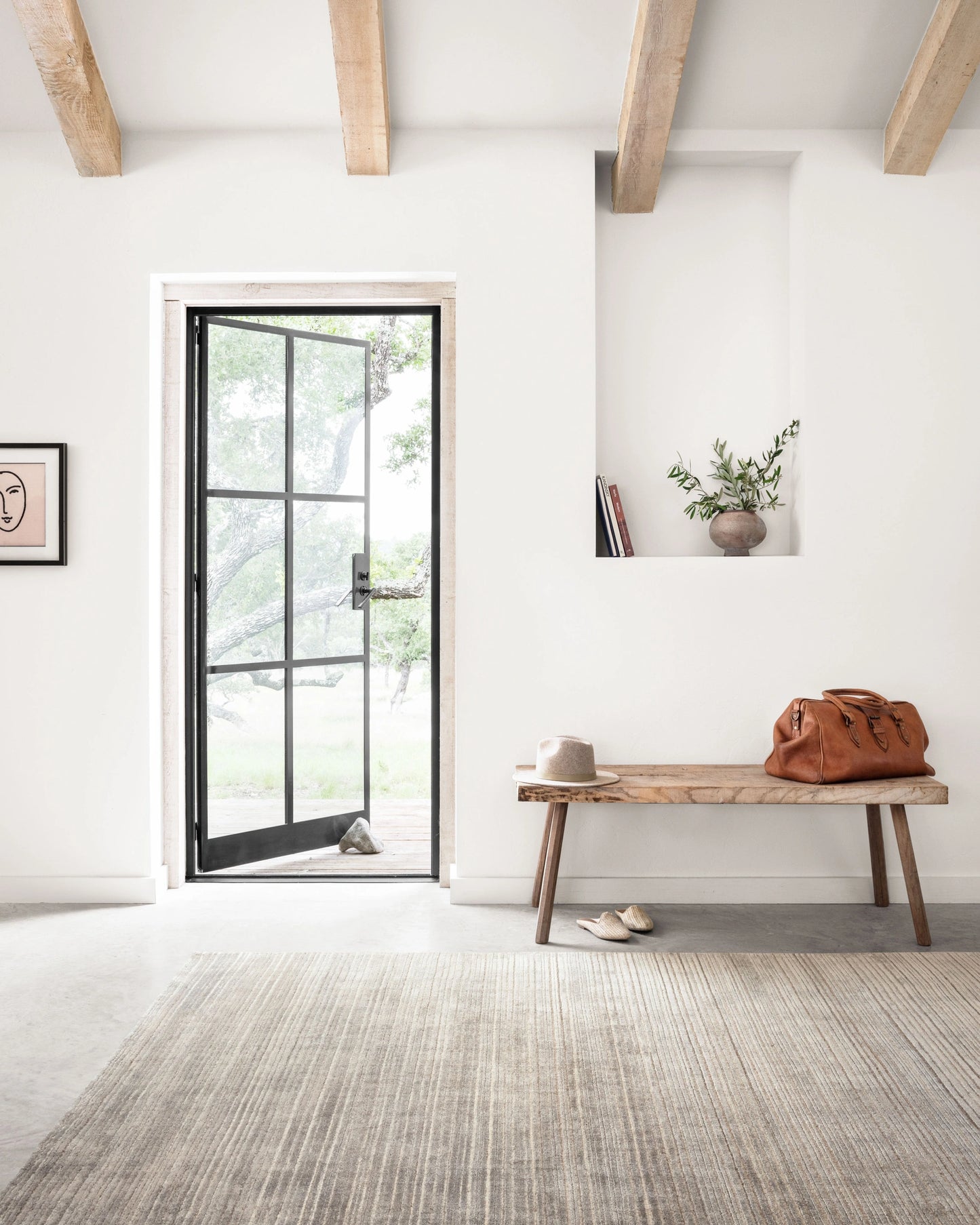 Loloi Bellamy Grey 4'-0" x 6'-0" Accent Rug