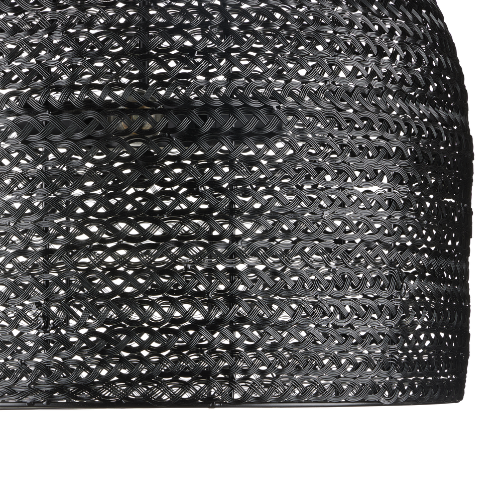 Piero Medium Black Chandelier
