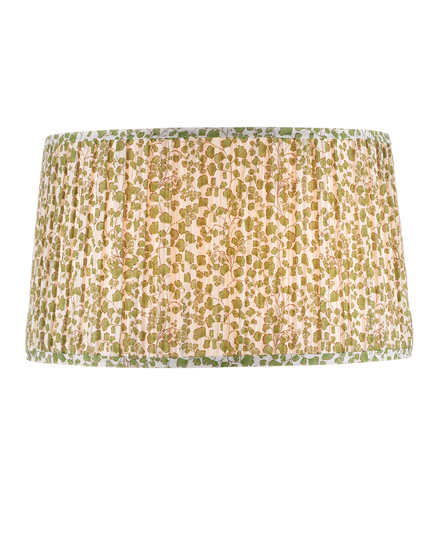 Maiden Fern Green Tapered Lamp Shade.