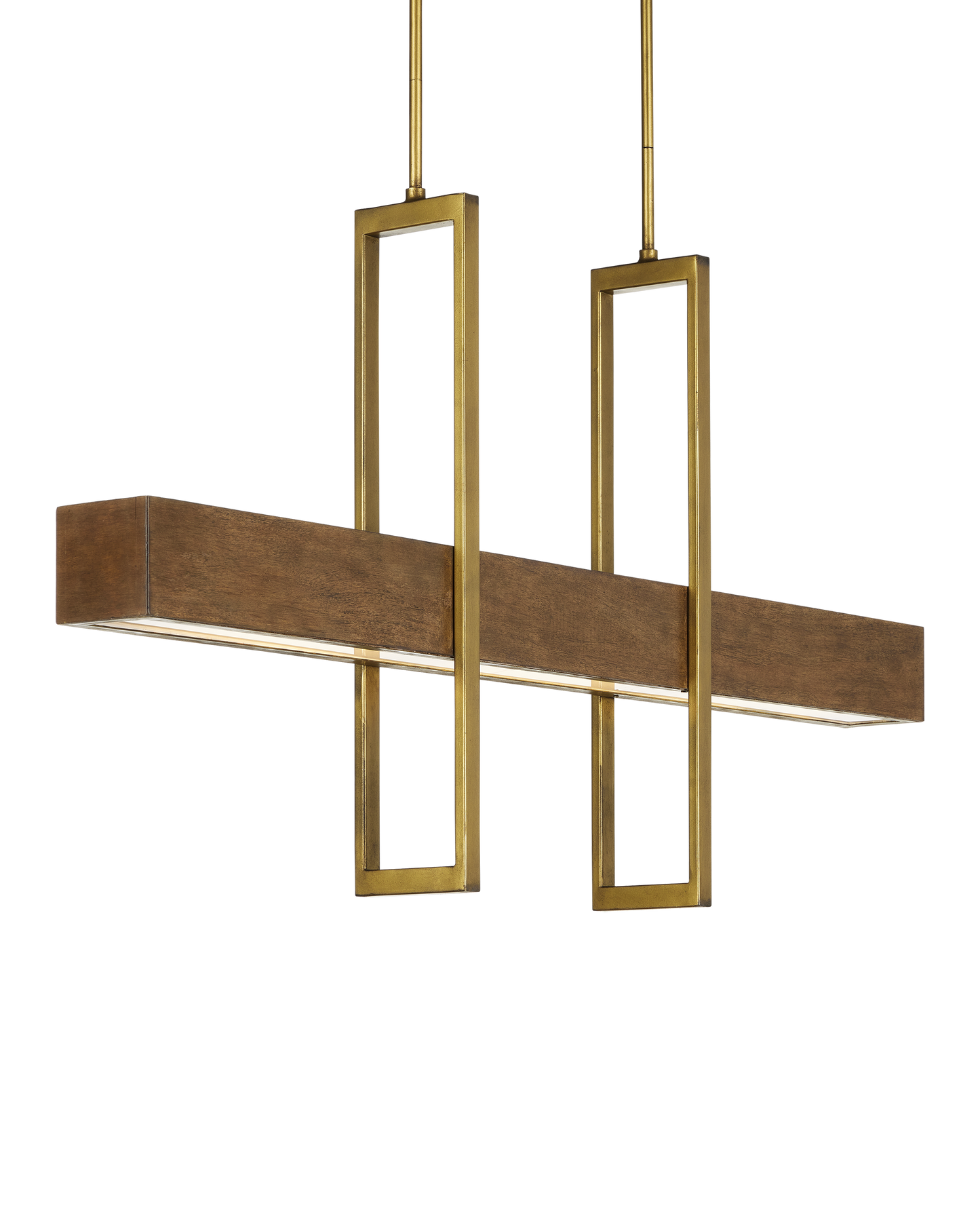Tonbridge Chestnut Linear Chandelier.