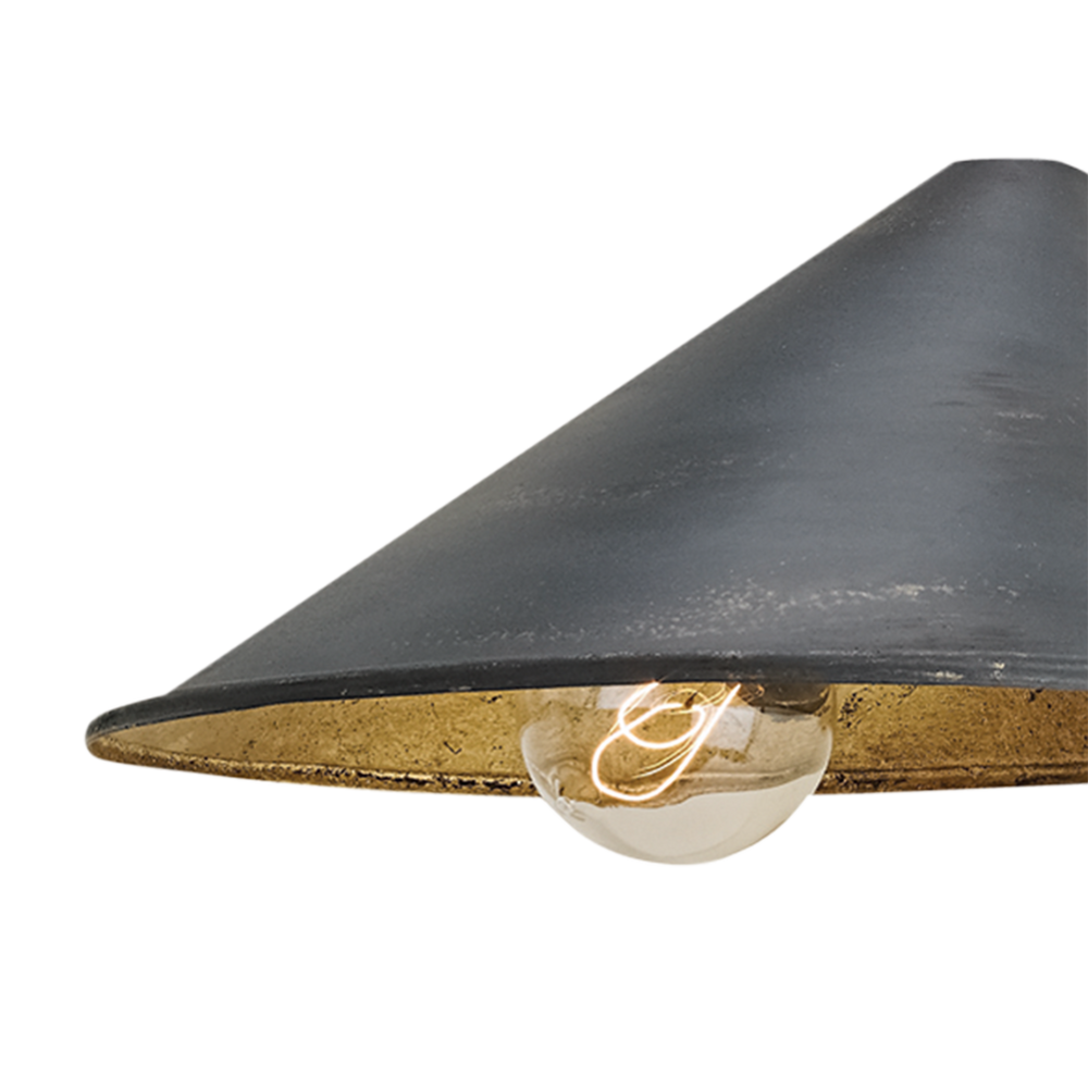 Serpa Black Single Swing-Arm Wall Sconce