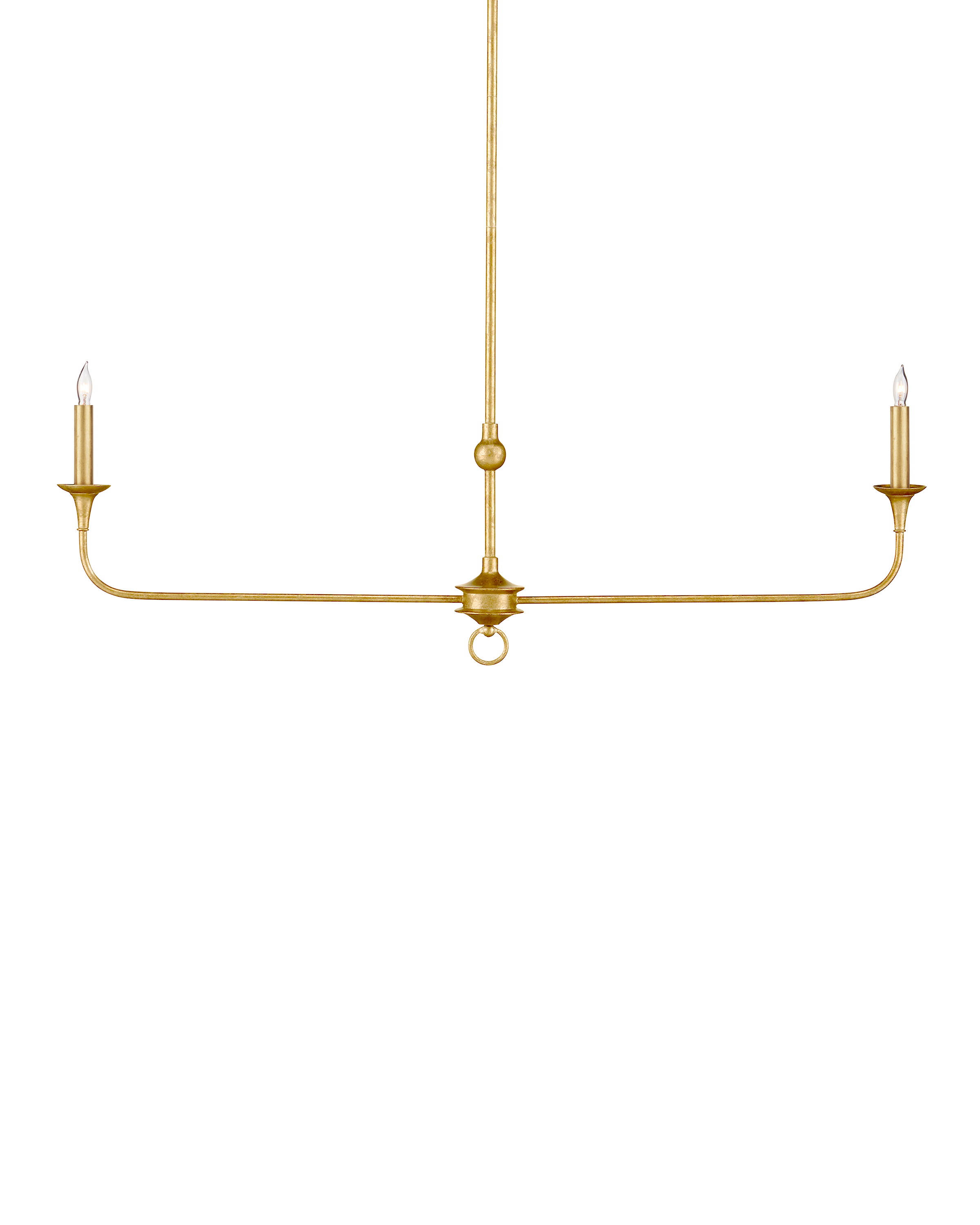 Nottaway Linear Gold Chandelier - Thumbnail 3