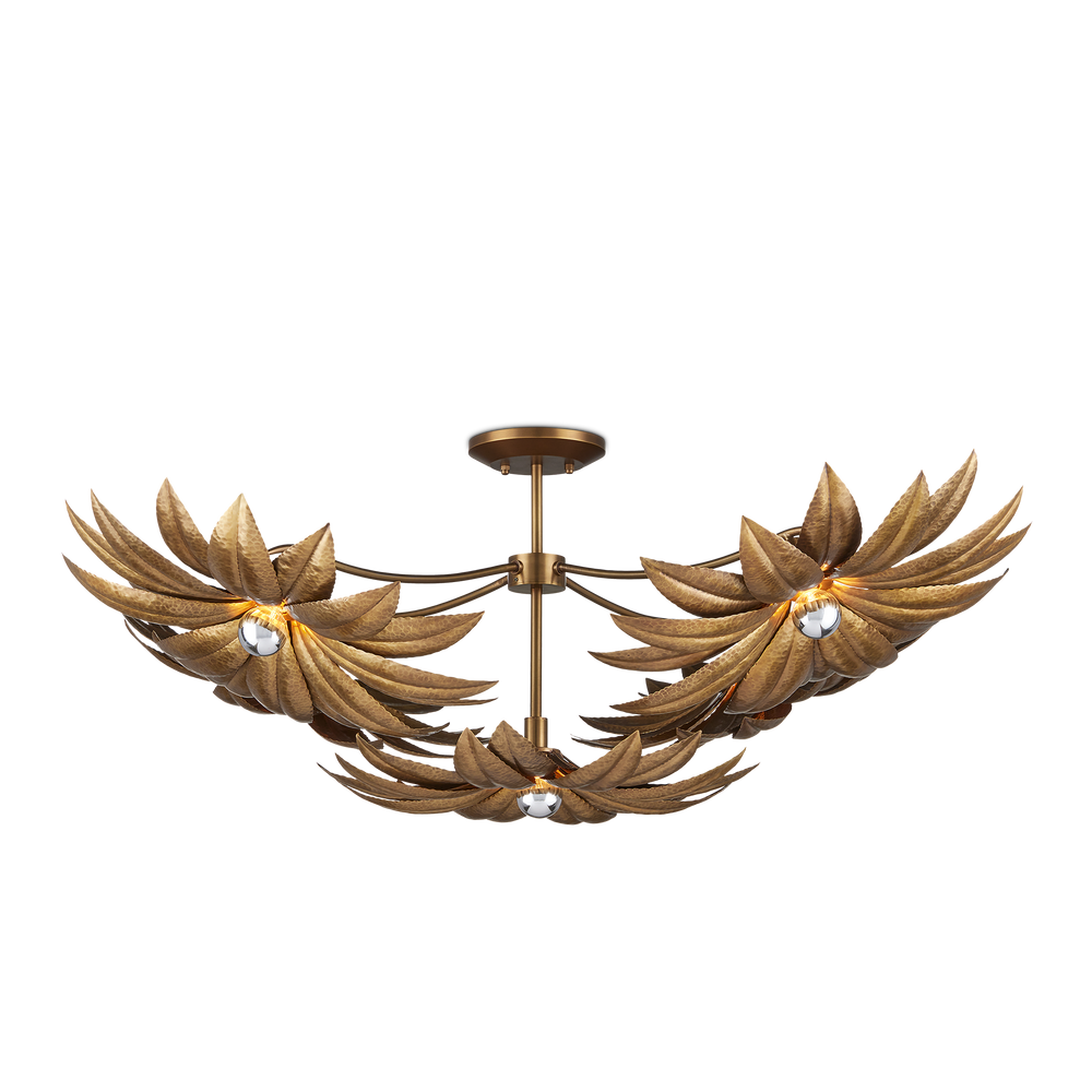 Alithea Medium Semi-Flush Mount