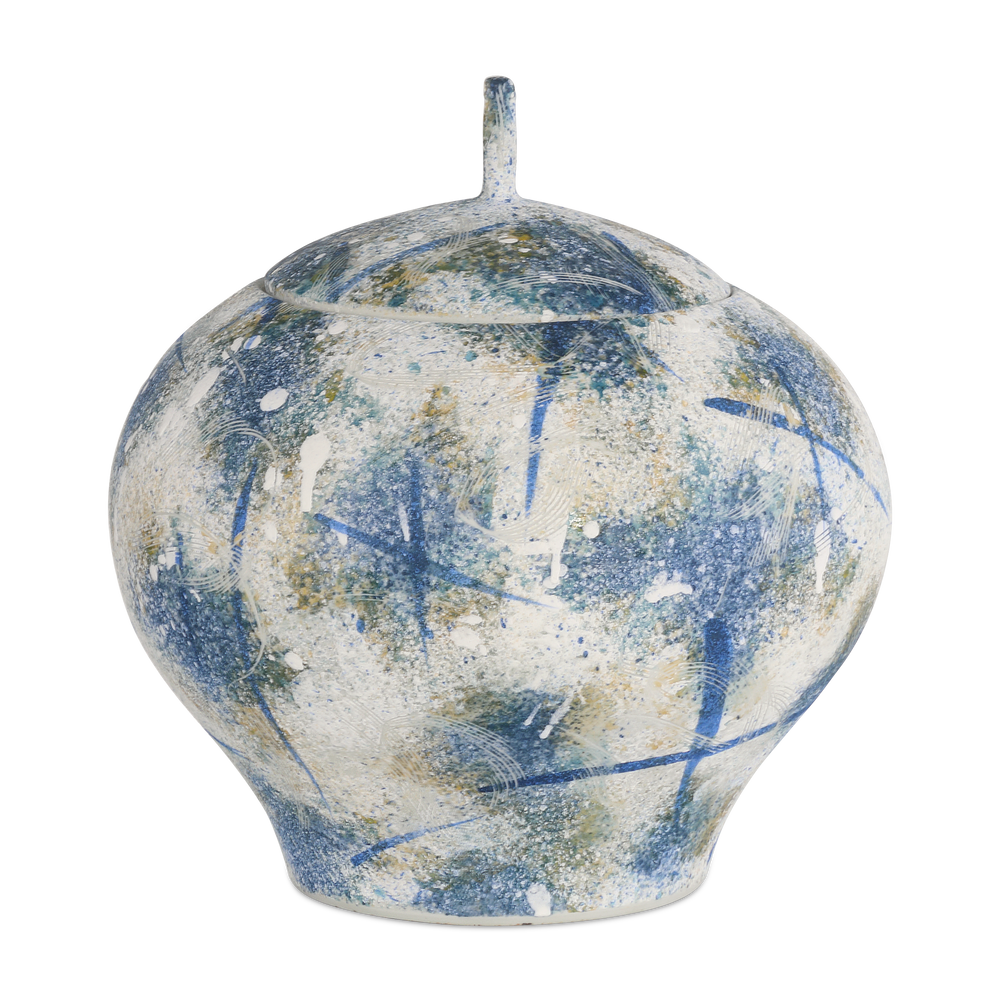 
                      
                        Jackson Blue & White Vase
                      
                    