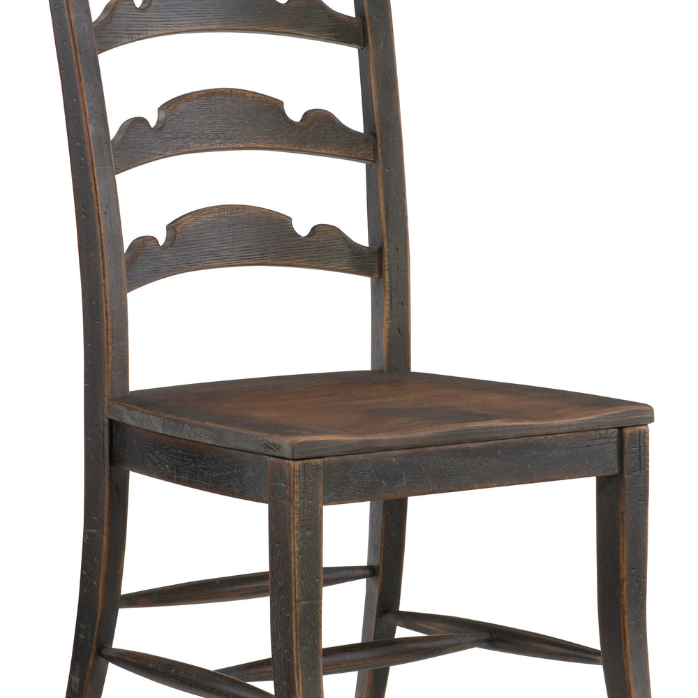 Hill Country Twin Sisters Ladderback Side Chair