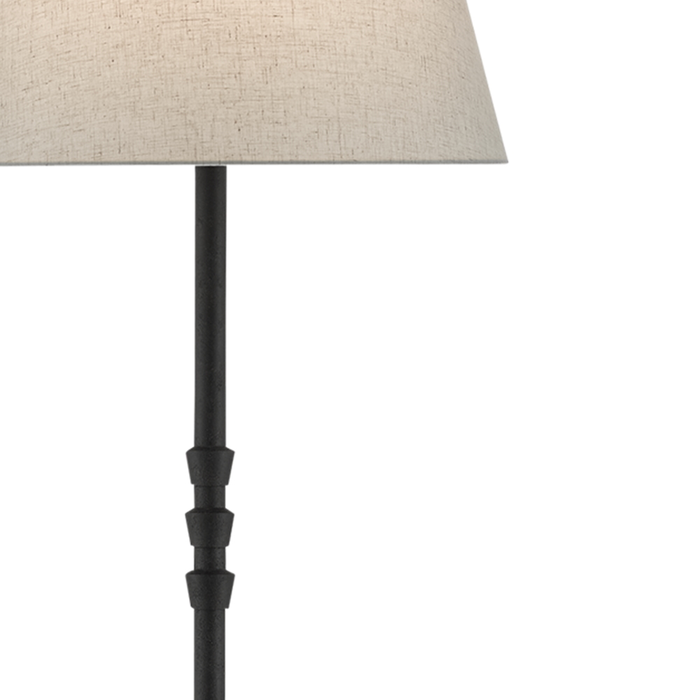 Lohn Black Floor Lamp