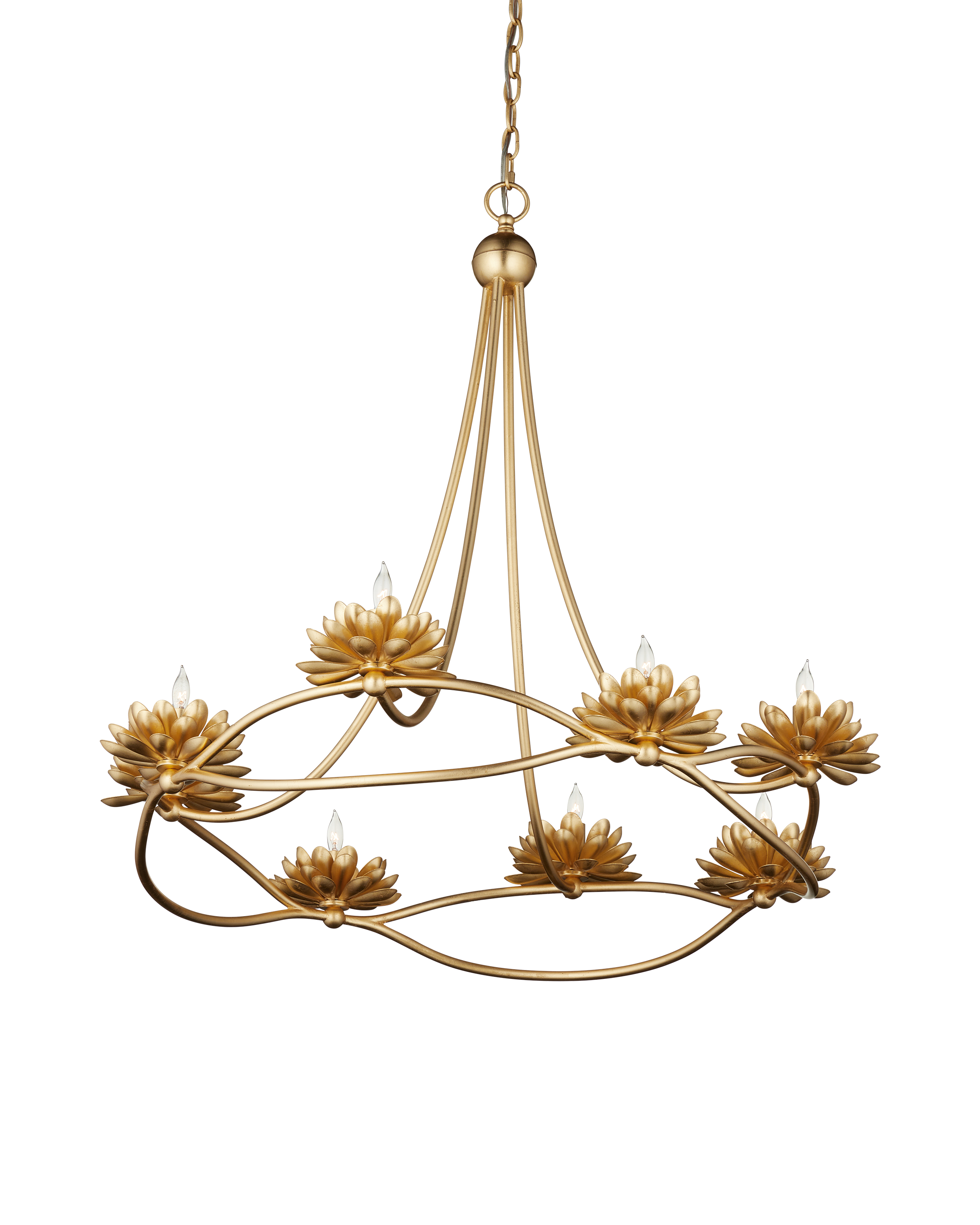 Cyrene Gold Chandelier