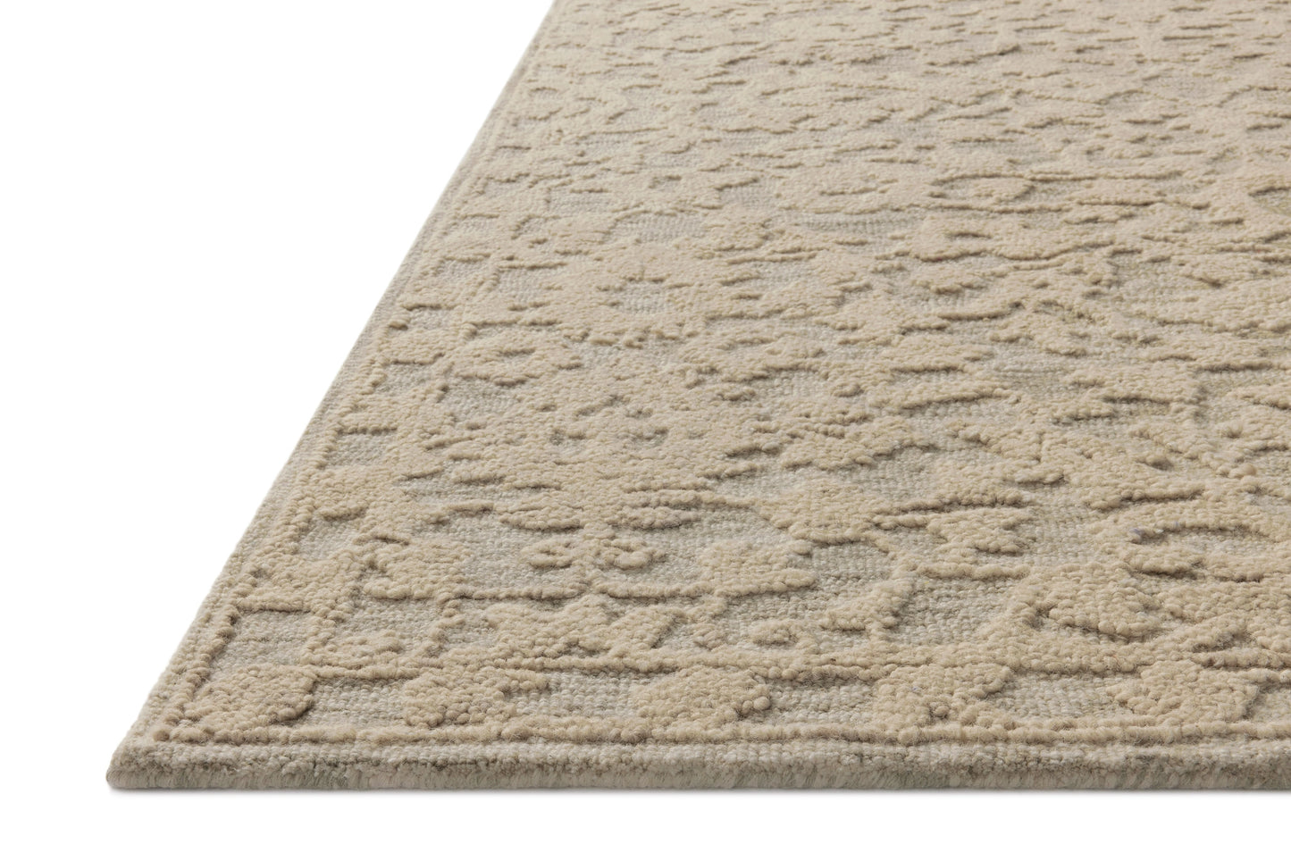 Loloi Prudence Sage / Ivory 18" x 18" Sample Rug