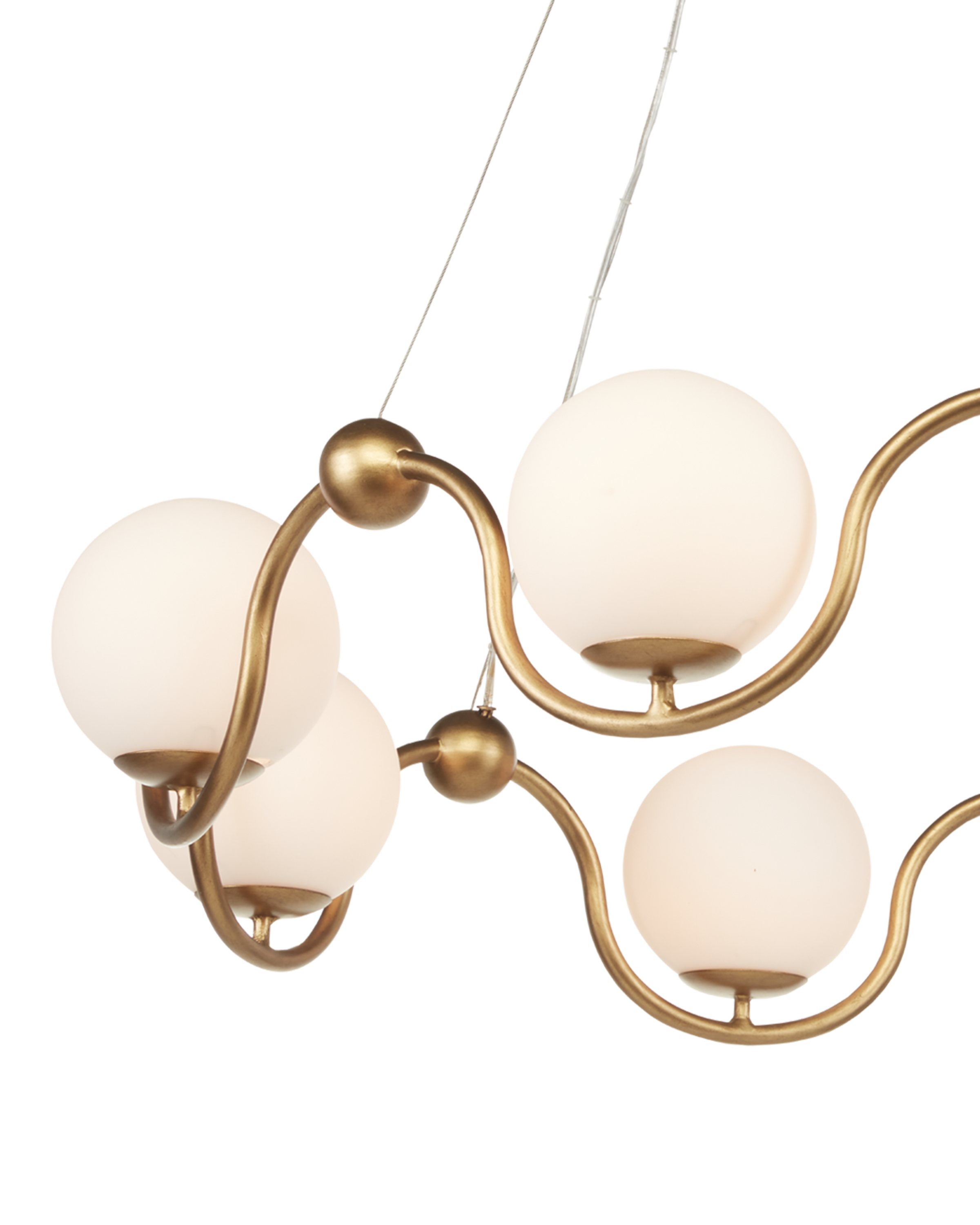 Equilibrium Brass Chandelier - Thumbnail 3