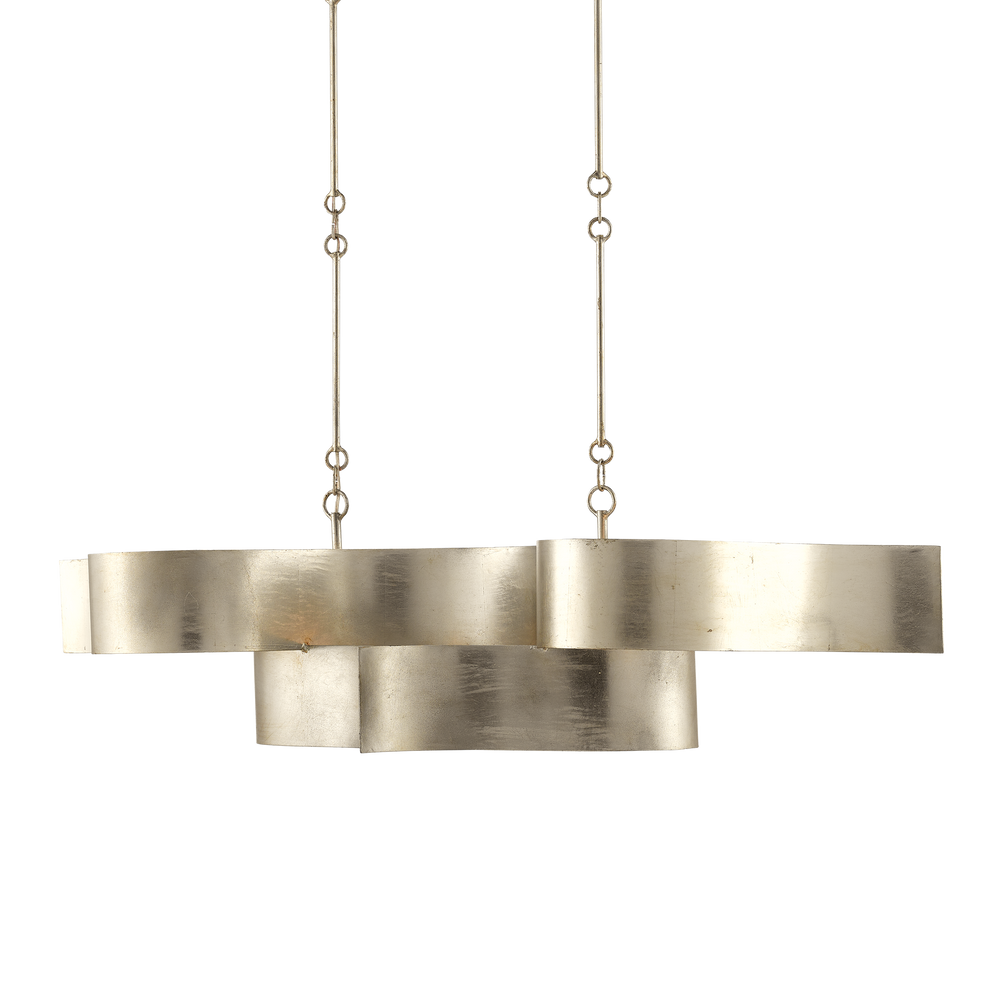 
                      
                        Grand Lotus Oval Silver Chandelier
                      
                    