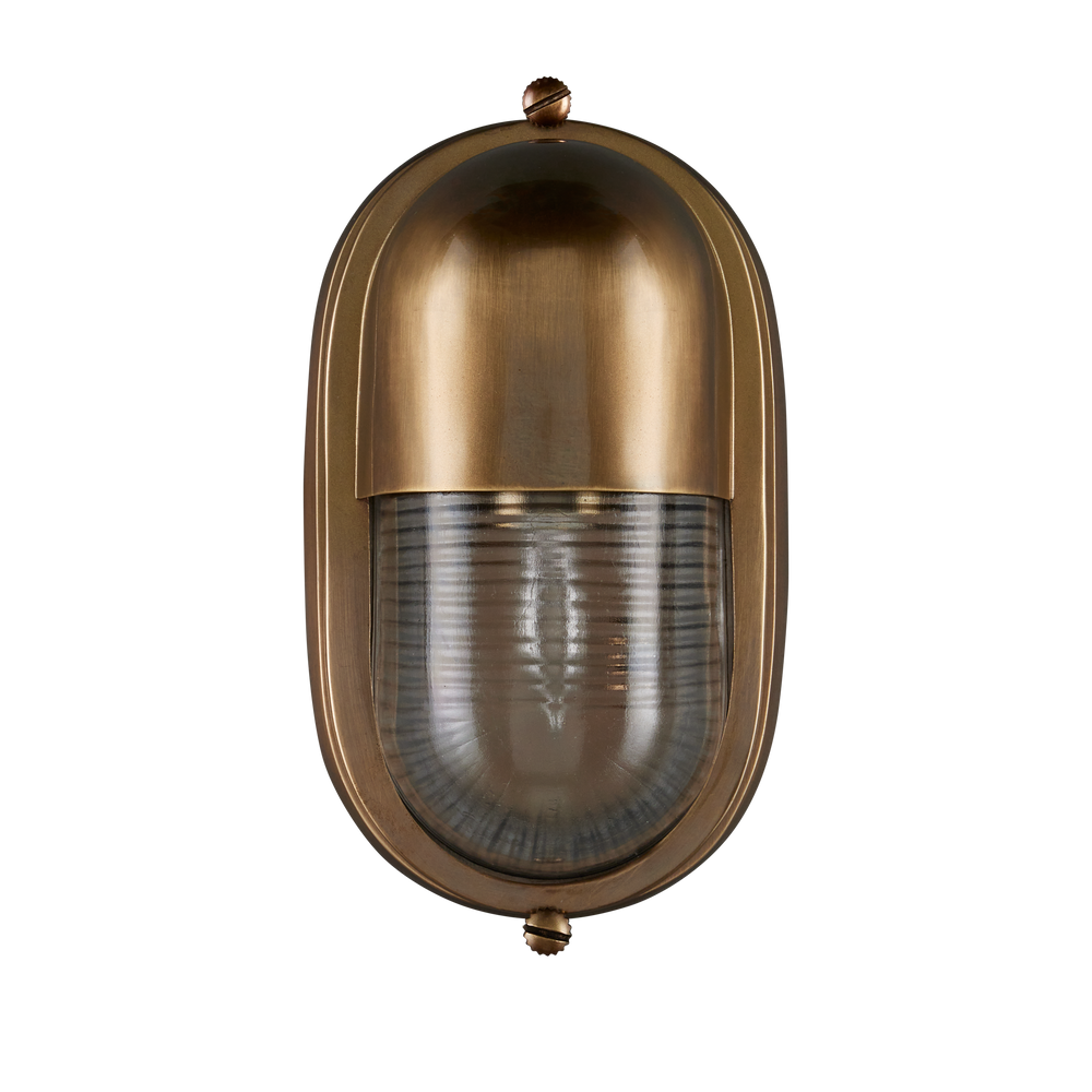 
                      
                        Maritime Brass Outdoor Wall Sconce.
                      
                    