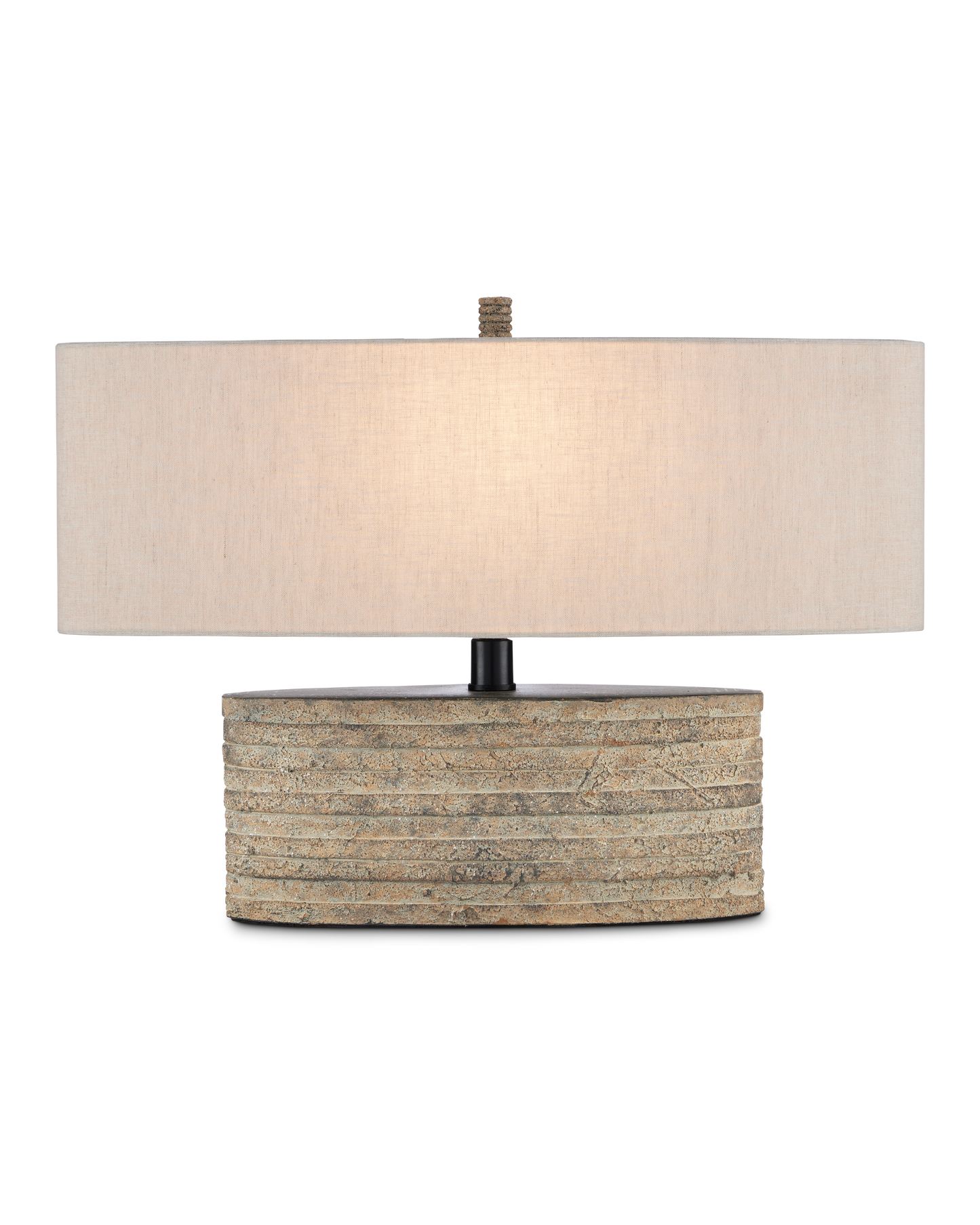 Innkeeper Rustic Oval Table Lamp.