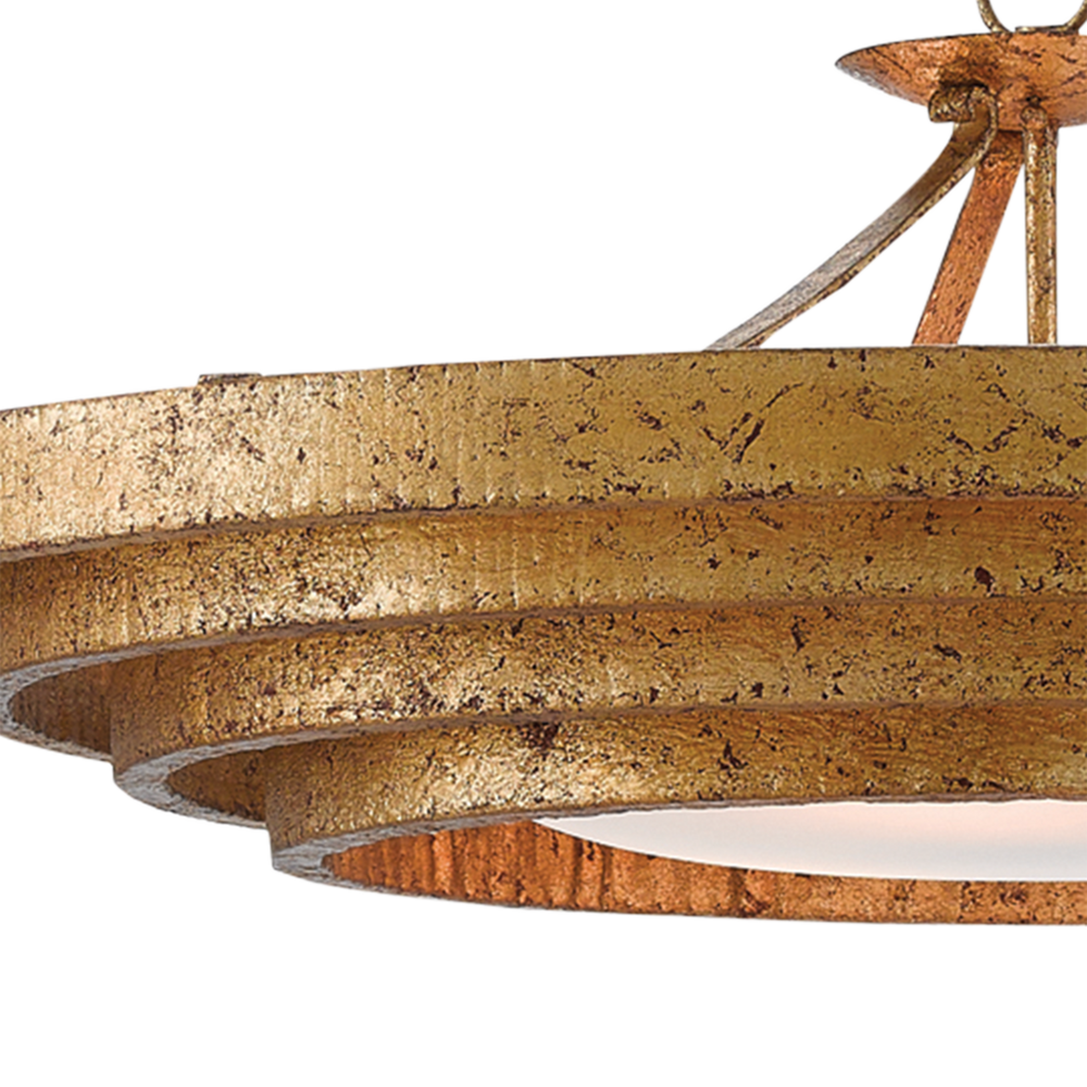 Belle Gold Chandelier