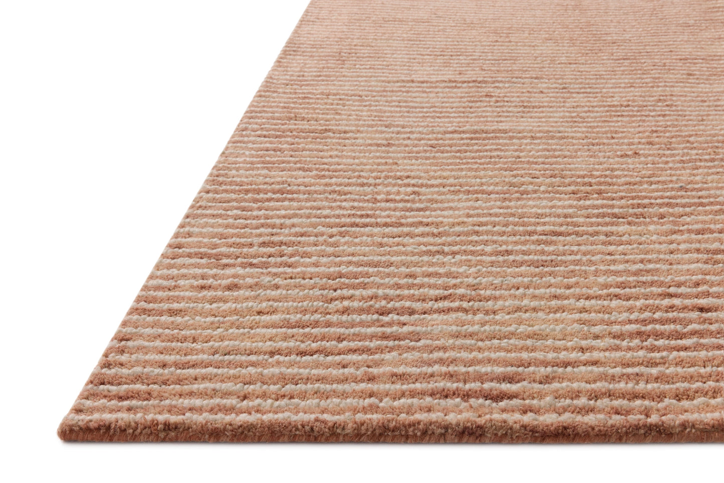 Loloi Sunday Terracotta / Ivory 18" x 18" Sample Rug