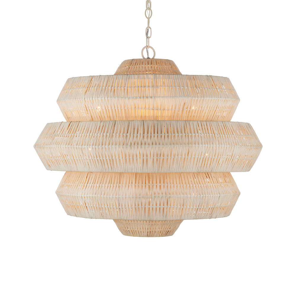 
                      
                        Antibes Medium White Chandelier
                      
                    