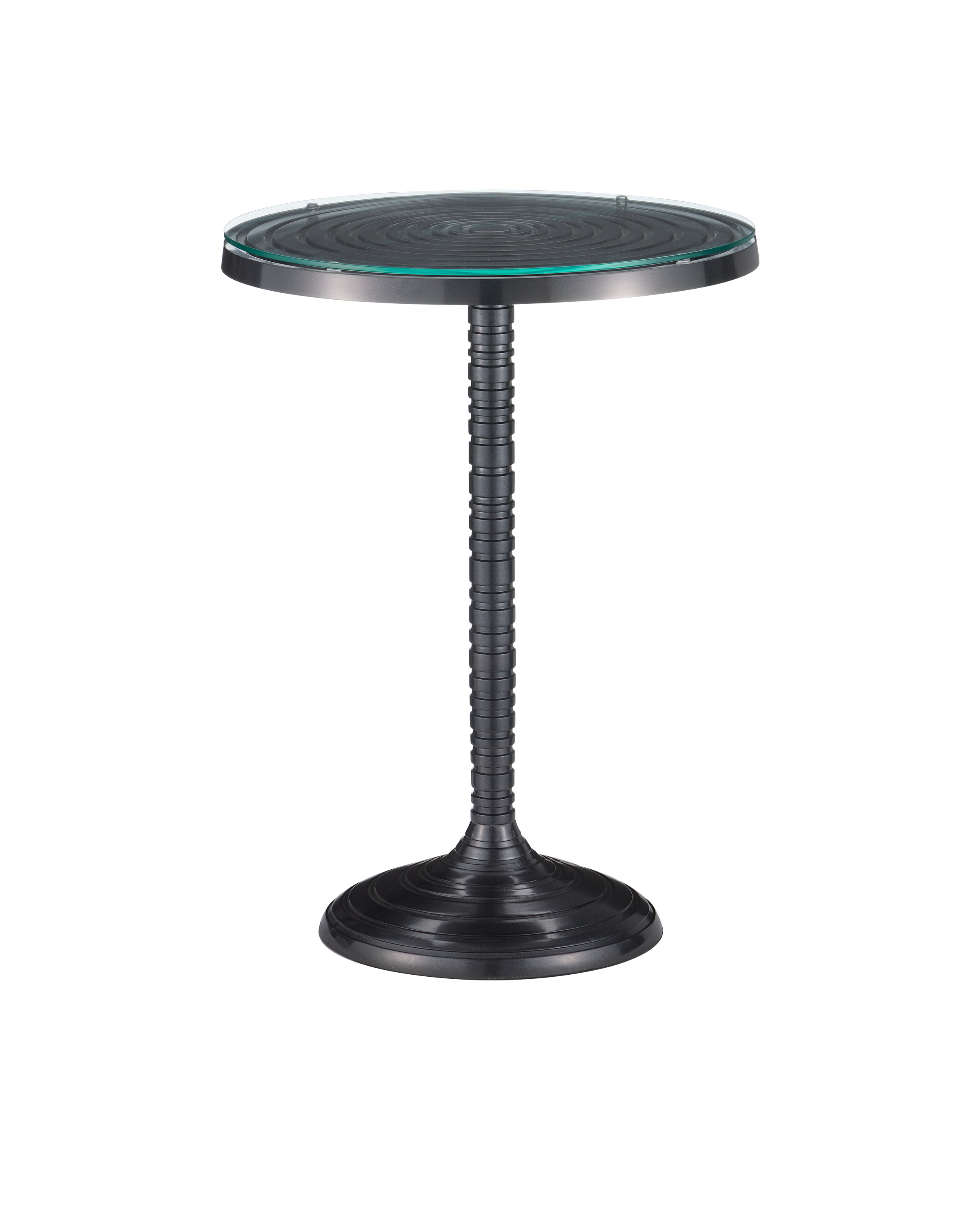 Erno Black Accent Table