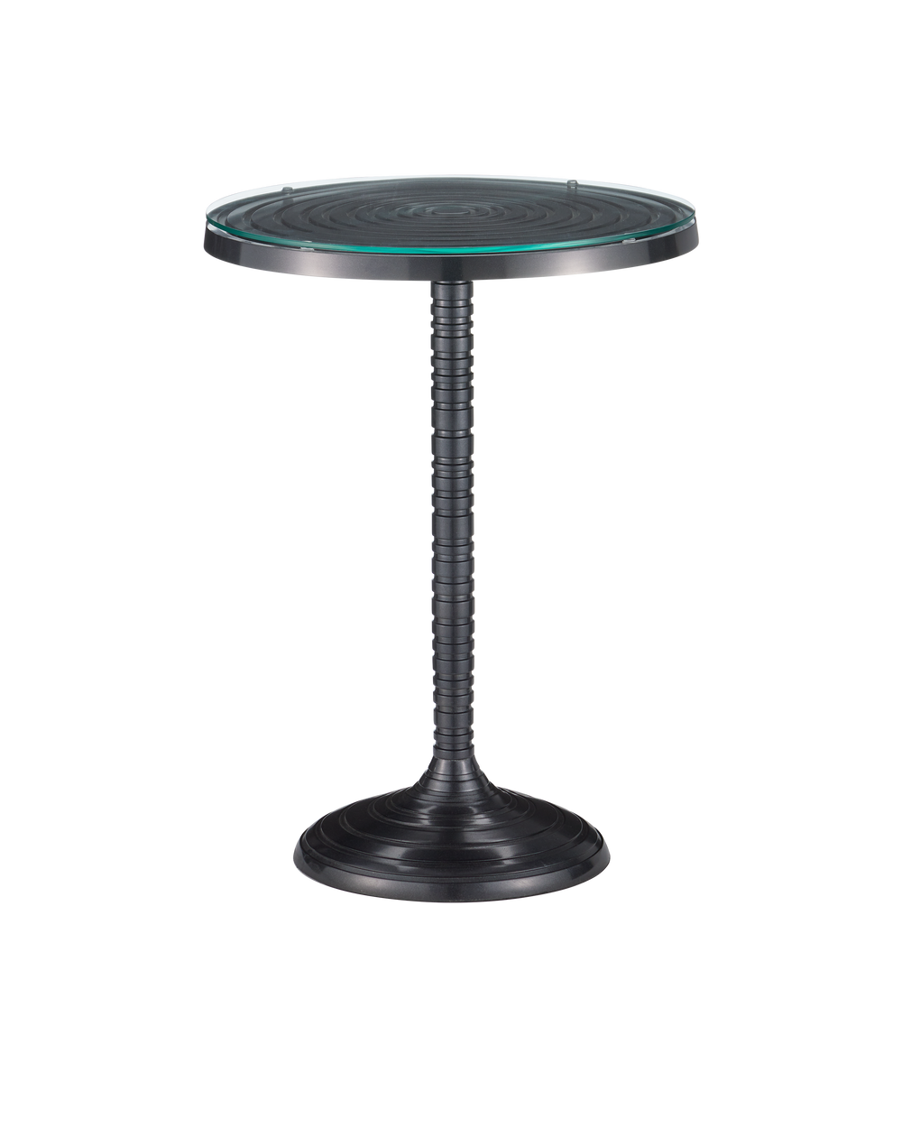 Erno Black Accent Table
