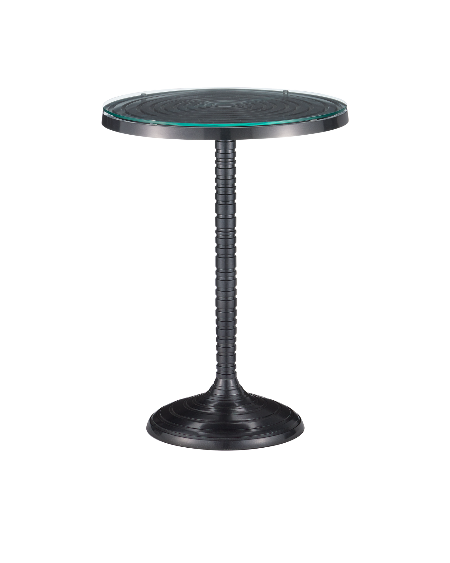 Erno Black Accent Table